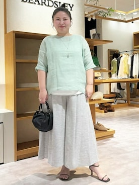 BEARDSLEYさん（レディース・158cm）の夏コーディネート