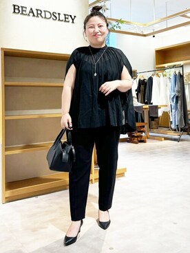 BEARDSLEYさん（レディース・158cm）の夏コーディネート