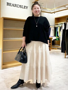 BEARDSLEYさん(レディース・158cm)の夏コーディネート