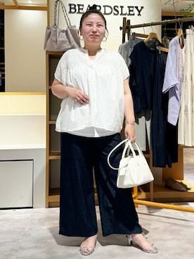 BEARDSLEYさん（レディース・158cm）の夏コーディネート