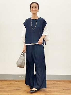 BEARDSLEYさん(レディース・166cm)の夏コーディネート