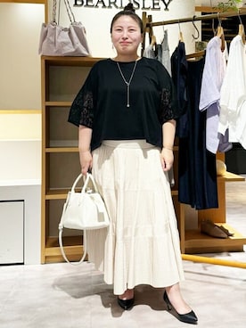 BEARDSLEYさん（レディース・158cm）の夏コーディネート