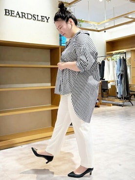 BEARDSLEYさん（レディース・158cm）の夏コーディネート