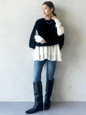 BEARDSLEYさん（レディース・158cm）の夏コーディネート