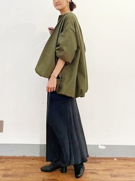 BEARDSLEYさん（レディース・166cm）の秋コーディネート