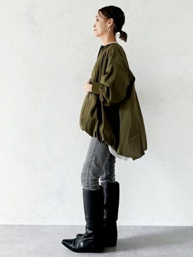 BEARDSLEYさん（レディース・158cm）の秋コーディネート