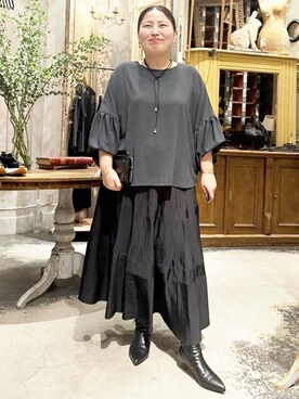 BEARDSLEYさん(レディース・158cm)の秋コーディネート