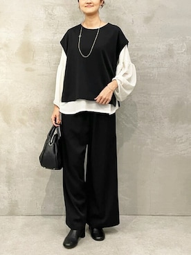 BEARDSLEYさん(レディース・166cm)の秋コーディネート