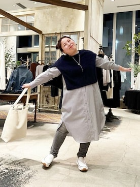 BEARDSLEYさん(レディース・158cm)の秋コーディネート