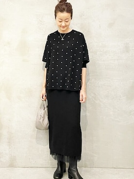 BEARDSLEYさん（レディース・166cm）の秋コーディネート