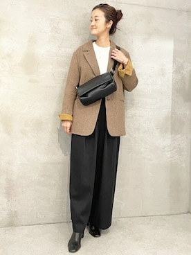 BEARDSLEYさん（レディース・166cm）の秋コーディネート