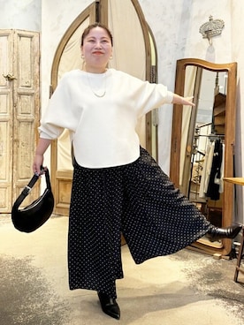 すぐにお届け】シワシフォンギャザーパンツを使った人気