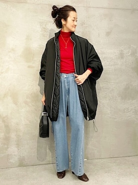 BEARDSLEYさん（レディース・166cm）の秋コーディネート