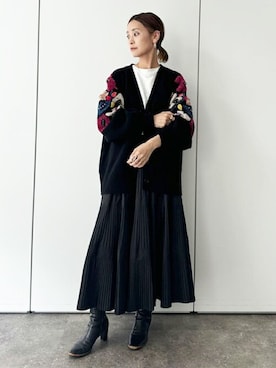 BEARDSLEYさん(レディース・158cm)の秋コーディネート