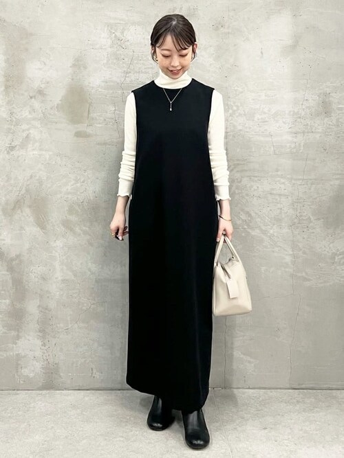 BEARDSLEY（ビアズリー）の「サイドボタンジャンパースカート