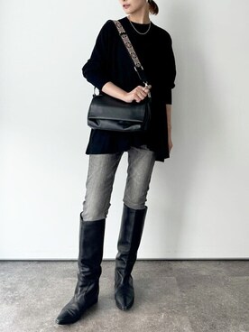 BEARDSLEYさん（レディース・158cm）の秋コーディネート