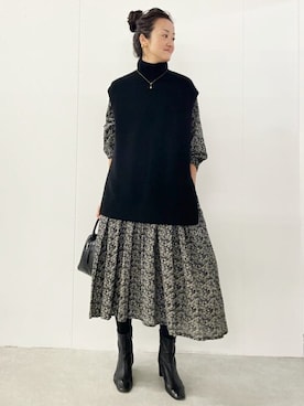 BEARDSLEYさん（レディース・166cm）の秋コーディネート