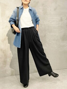 BEARDSLEYさん（レディース・166cm）の秋コーディネート