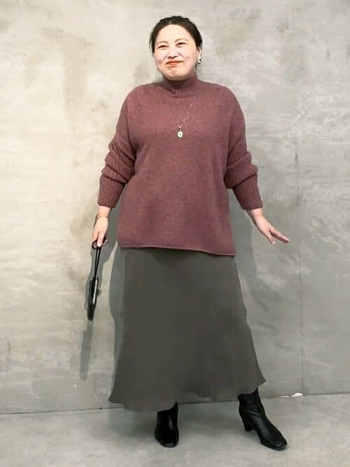 BEARDSLEY(ビアズリー) ヤクハイネックプルオーバー