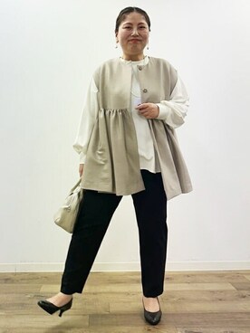 BEARDSLEYさん(レディース・158cm)の秋コーディネート