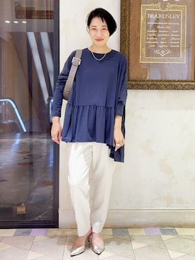 BEARDSLEYさん（レディース・157cm）の秋コーディネート