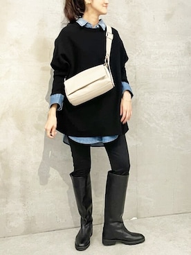 BEARDSLEYさん（レディース・166cm）の秋コーディネート