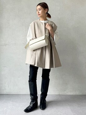 BEARDSLEYさん(レディース・158cm)の秋コーディネート