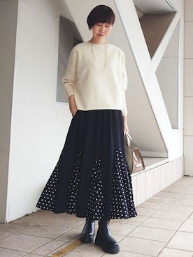 BEARDSLEYさん（レディース・164cm）の秋コーディネート