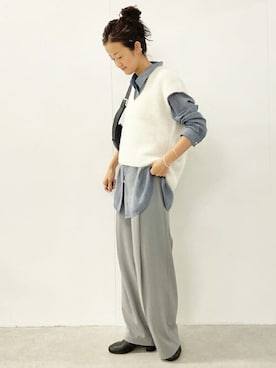 BEARDSLEYさん（レディース・166cm）の秋コーディネート