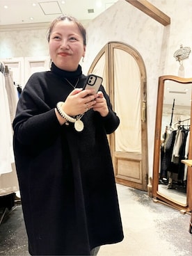 「BEARDSLEY」｜「アイテム（その他）」を使った、BEARDSLEYさん（レディース・158cm）の秋コーディネート