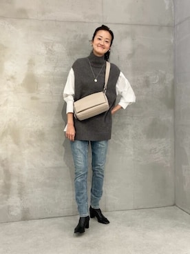 BEARDSLEYさん（レディース・166cm）の秋コーディネート