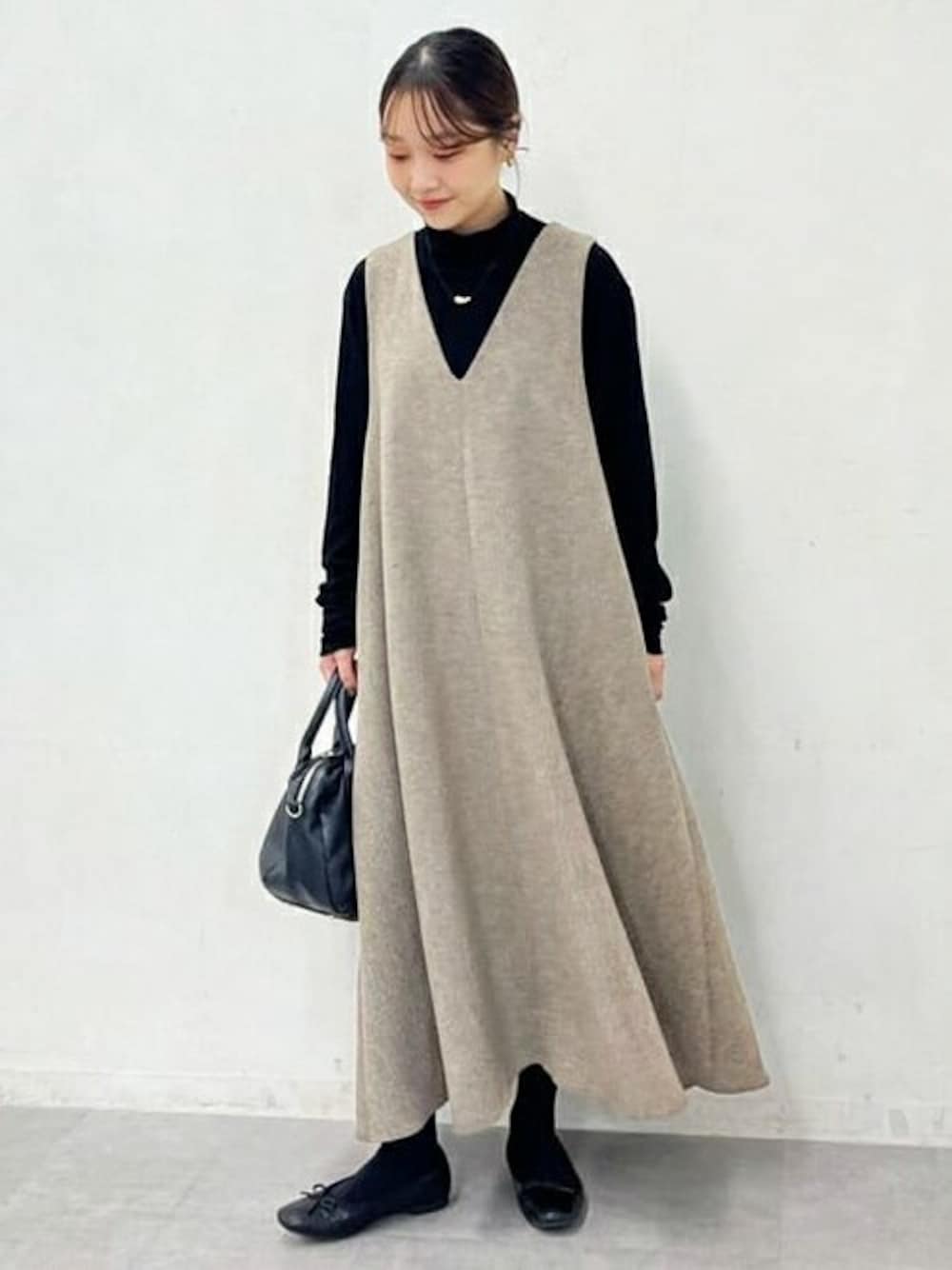 BEARDSLEY（ビアズリー）の「カラーネップジャンパースカート