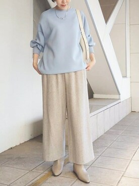 BEARDSLEYさん（レディース・164cm）の秋コーディネート