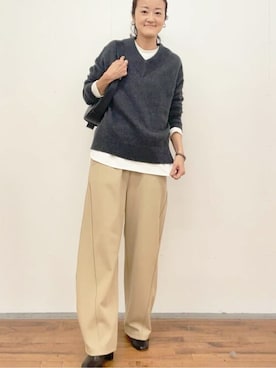 BEARDSLEYさん（レディース・166cm）の秋コーディネート