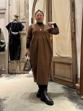 BEARDSLEYさん(レディース・158cm)の秋コーディネート