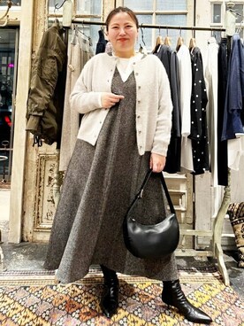 BEARDSLEYさん（レディース・158cm）の秋コーディネート