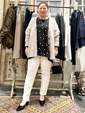 BEARDSLEYさん（レディース・166cm）の秋コーディネート