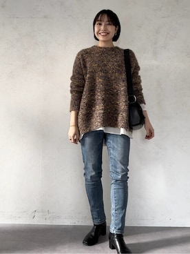 BEARDSLEYさん（レディース・153cm）の秋コーディネート