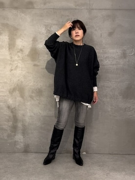 BEARDSLEYさん（レディース・160cm）の秋コーディネート