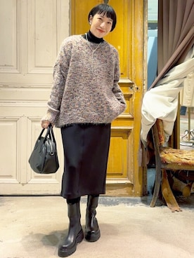 BEARDSLEYさん（レディース・157cm）の秋コーディネート