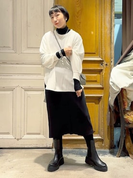 BEARDSLEYさん（レディース・157cm）の秋コーディネート