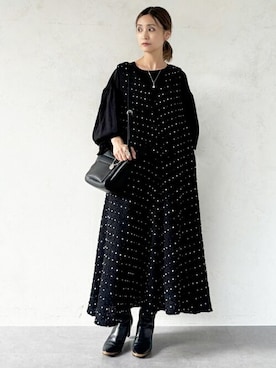 BEARDSLEYさん（レディース・158cm）の秋コーディネート