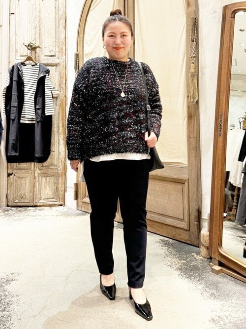 BEARDSLEYBEARDSLEYさんのニット/セーターを使ったコーディネート