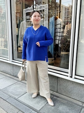 BEARDSLEYさん（レディース・158cm）の秋コーディネート