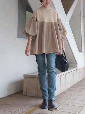 BEARDSLEYさん（レディース・164cm）の秋コーディネート