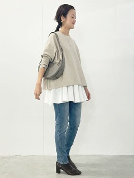 BEARDSLEYさん（レディース・166cm）の秋コーディネート