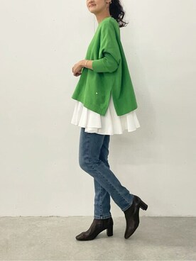 BEARDSLEYさん（レディース・166cm）の秋コーディネート