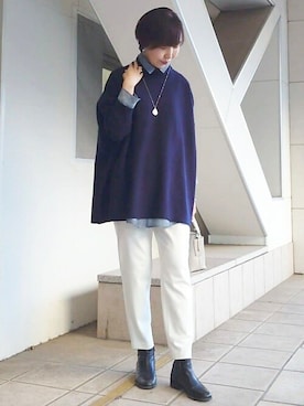 BEARDSLEYさん(レディース・164cm)の秋コーディネート