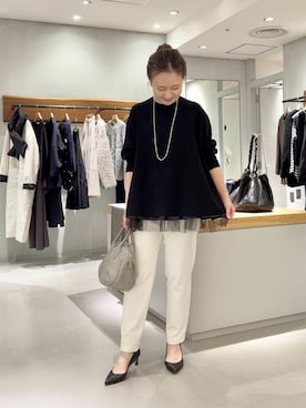 BEARDSLEYさん（レディース・153cm）の秋コーディネート