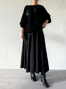 BEARDSLEYさん（レディース・158cm）の秋コーディネート